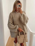 Round Neck Knitted Jumper