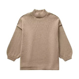 Round Neck Knitted Jumper